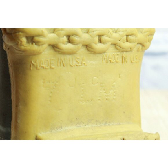 Vintage LL Bean Hunting Duck Boots Brown Leather Unlined Lace Up Size 7 M - Picture 10 of 11